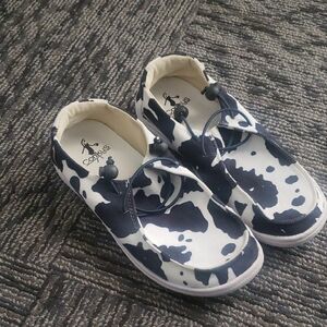 Corkys Black and White Womens Sneakers Size 7